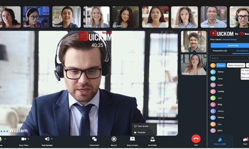 VinaCapital Ventures dẫn đầu vòng gọi vốn 1,5 triệu USD vào startup hội thảo trực tuyến Quickom 