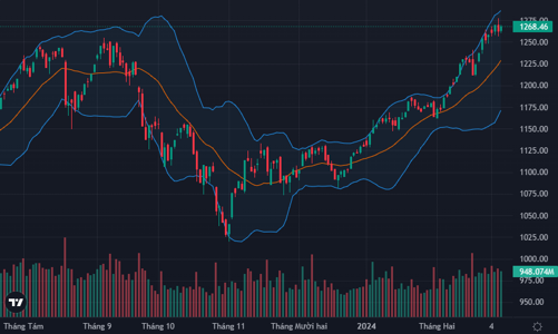 Lực mua chủ động dâng cao, cổ phiếu midcap tiếp tục vượt trội