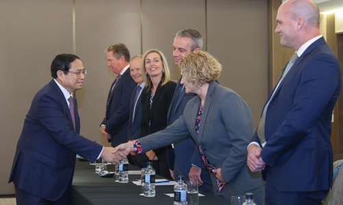 Thủ tướng thúc đẩy hợp tác đầu tư từ các doanh nghiệp hàng đầu New Zealand