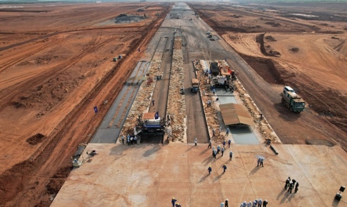 Hơn 1 năm chạy đua tiến độ, đưa đường băng sân bay Long Thành về đích sớm 3 tháng