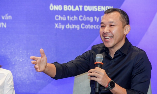 Chủ tịch Coteccons Bolat Duisenov: 