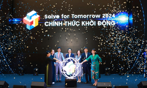 Khởi động cuộc thi Solve for Tomorrow 2024 với tổng giải thưởng lên tới 8 tỷ đồng
