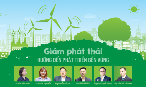 Giảm phát thải hướng đến phát triển bền vững