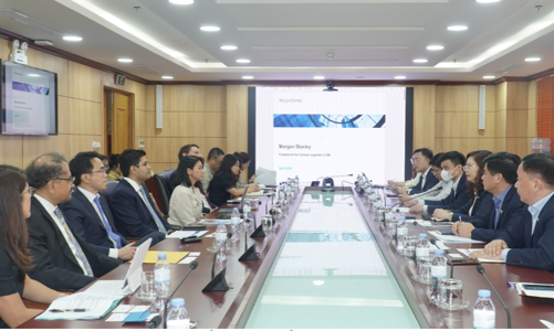 Ủy ban Chứng khoán vừa làm việc với FTSE Russell và Morgan Stanley bàn về công tác nâng hạng thị trường