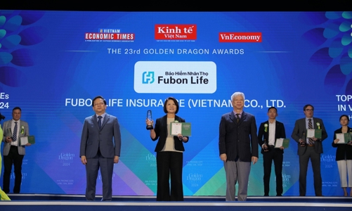 Fubon Life Việt Nam tiếp tục nhận danh hiệu Rồng Vàng lần thứ 10