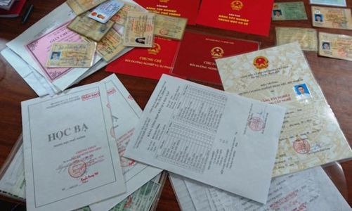 Mạnh tay xử lý hành vi làm giả giấy tờ của cơ quan tổ chức