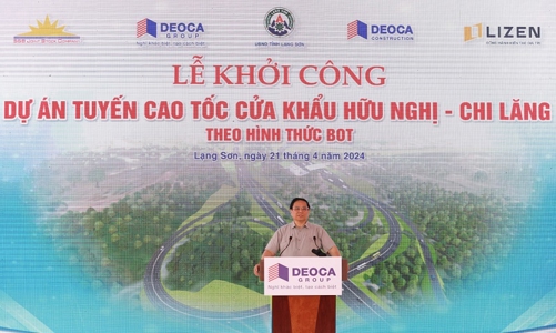 Thủ tướng phát lệnh khởi công Dự án PPP cao tốc Hữu Nghị - Chi Lăng