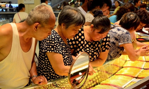 Cơn sốt vàng ở Trung Quốc