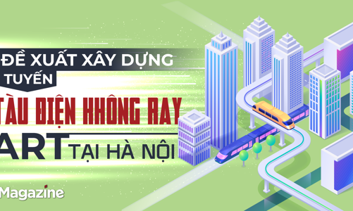 Đề xuất xây dựng tuyến tàu điện không ray ART tại Hà Nội
