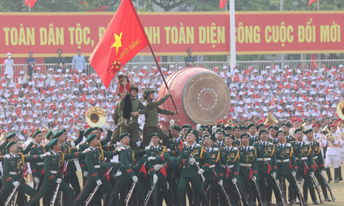 [Phóng sự ảnh]: Không khí náo nức mà trang nghiêm tại lễ tổng duyệt 70 năm chiến thắng Điện Biên Phủ