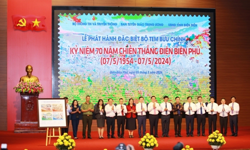 Phát hành bộ tem bưu chính 