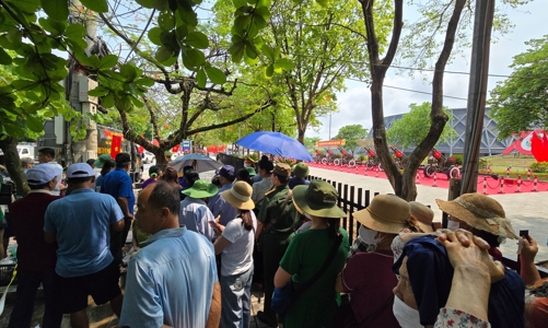 Bảo tàng Chiến thắng Điện Biên Phủ thu hút khách tham quan