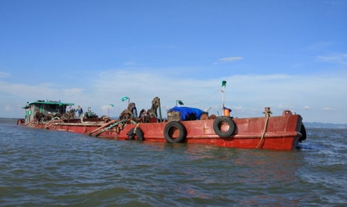 Hải Phòng đã giao gần 2.000 ha mặt nước phục vụ khai thác cát