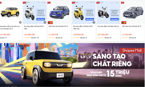 Cổ phiếu VIC tăng sau tin kỷ lục 27.600 đơn cọc mua VF 3 