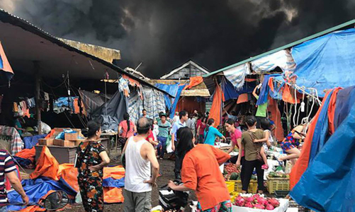 Vụ cháy chợ Sóc Sơn: Vì sao các tiểu thương không được tính thiệt hại?