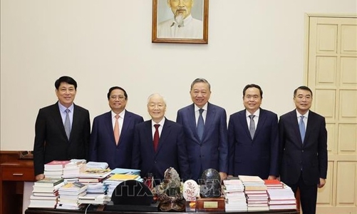 Đại tướng Tô Lâm và đồng chí Trần Thanh Mẫn được Trung ương giới thiệu để bầu làm Chủ tịch nước, Chủ tịch Quốc hội