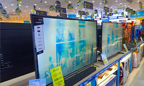 Tivi giá 10-15 triệu được người Việt mua qua mạng nhiều nhất