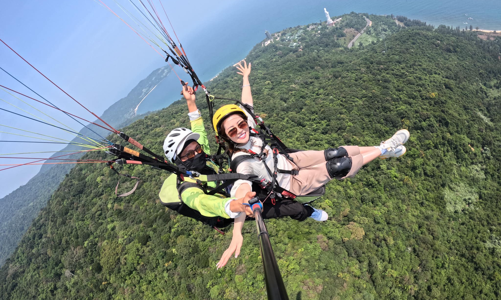 5 đơn vị nào đủ điều kiện kinh doanh dịch vụ dù lượn tại bán đảo Sơn Trà?