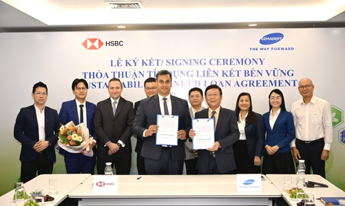 HSBC Việt Nam cung cấp tín dụng liên kết bền vững đầu tiên trong lĩnh vực cảng và logistics