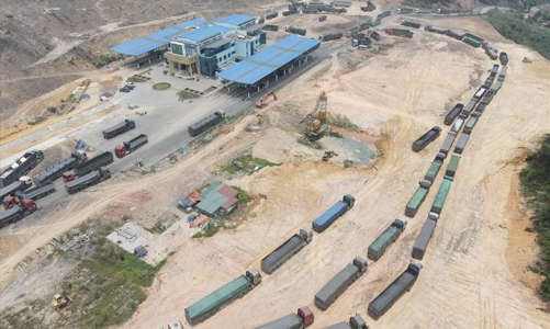 Dự án băng tải đưa than từ Lào về Việt Nam gặp nhiều khó khăn 