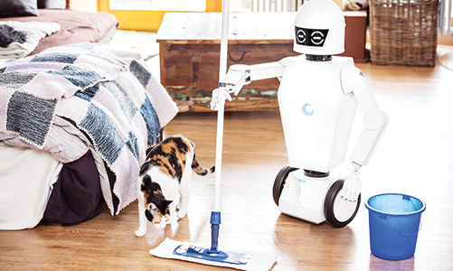 Robot gia dụng ngày càng “thân thiết”