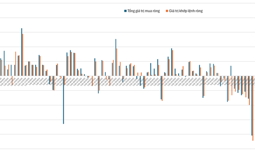 Khối ngoại bán ròng kỷ lục trong tháng 5, cá nhân trong nước 