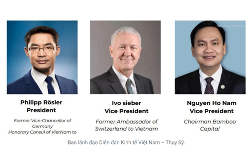 Sắp diễn ra Diễn đàn kinh tế Thụy Sĩ-Việt Nam 2024