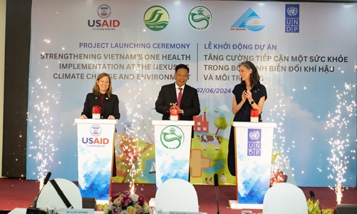Khởi động dự án giải quyết các bệnh dịch liên quan đến biến đổi khí hậu