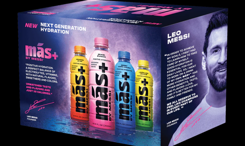 Lionel Messi bước vào thị trường đồ uống chức năng