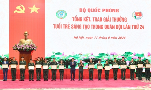 Viettel nhận loạt giải thưởng tuổi trẻ sáng tạo trong quân đội với thiết bị công nghệ cao, trí tuệ nhân tạo