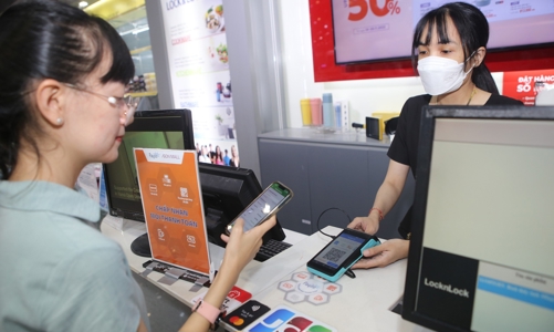 Thanh toán QR code đi đầu về tốc độ tăng trưởng, tăng 250%