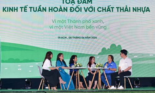 Kinh tế tuần hoàn về rác thải nhựa: Nỗ lực nâng cao nhận thức người dân về “vòng xoay của hạt nhựa”