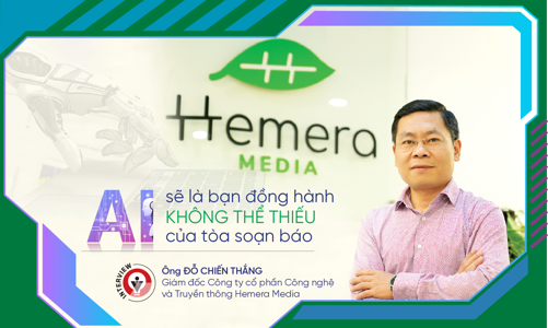 AI sẽ là bạn đồng hành không thể thiếu của tòa soạn báo