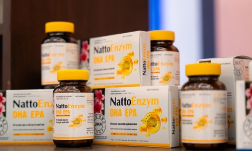 Dược Hậu Giang nâng tầm sức khỏe cộng đồng bằng sản phẩm mới NattoEnzym DHA, EPA