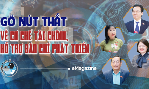 Gỡ nút thắt về cơ chế tài chính, hỗ trợ báo chí phát triển