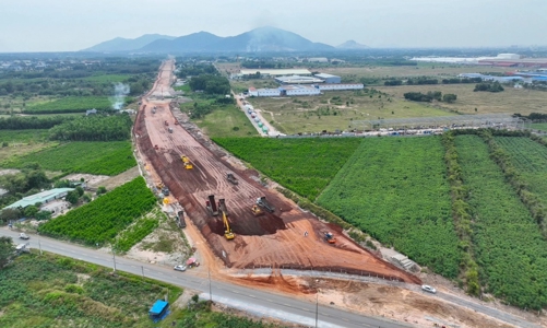 Dự án thành phần 3 cao tốc Biên Hòa - Vũng Tàu hoàn thành giải phóng mặt bằng