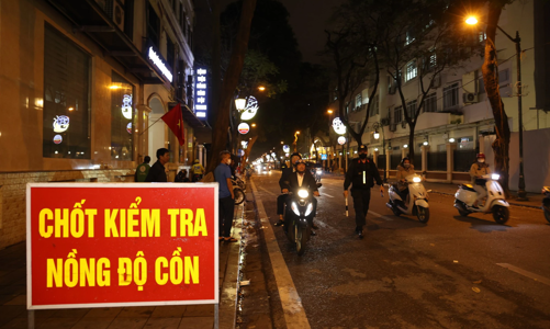 Cấm tuyệt đối lái xe có nồng độ cồn trong máu