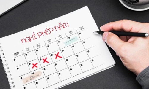 Quy định tính gộp ngày phép năm đối với người lao động