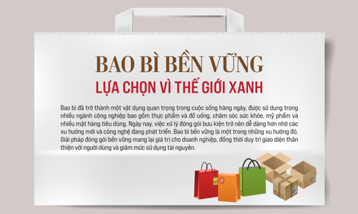 Bao bì bền vững: Lựa chọn vì thế giới xanh