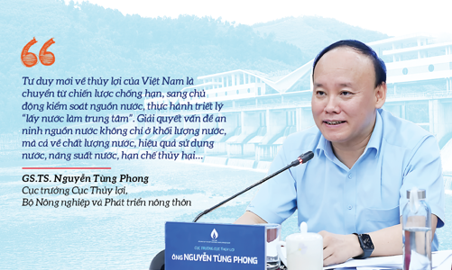 Quản trị thủy lợi, đảm bảo an ninh nguồn nước