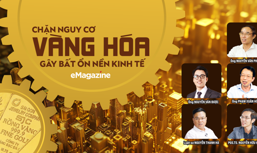 Chặn nguy cơ vàng hóa gây bất ổn nền kinh tế 