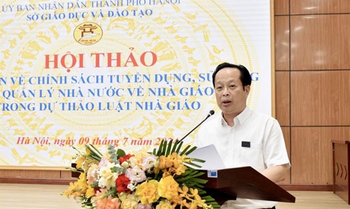 Tham vấn chính sách tuyển dụng, sử dụng và quản lý nhà nước trong dự thảo Luật Nhà giáo