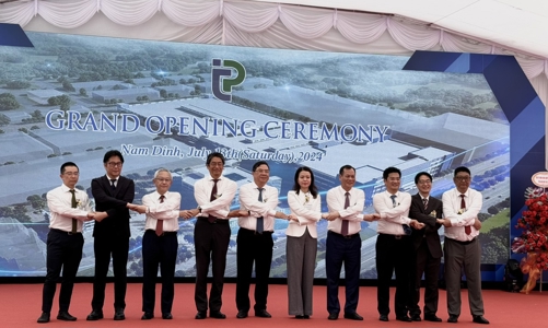 Dự án dệt nhuộm hơn 200 triệu USD của Nhật Bản tại Nam Định chính thức đi vào hoạt động