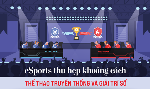 eSports thu hẹp khoảng cách thể thao truyền thống và giải trí số 