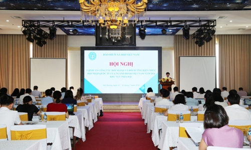 Đẩy mạnh hợp tác quốc tế trong lĩnh vực bảo hiểm xã hội 