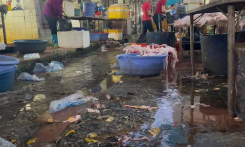 Chấn chỉnh, xử lý bất cập tại chợ gia cầm Hải Bối