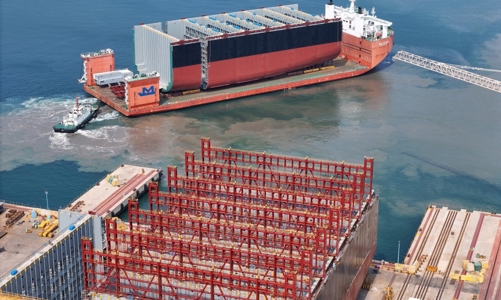 Xuất khẩu tàu biển và container của Trung Quốc tăng vọt