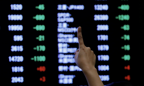 Chứng khoán Nhật bán tháo vì mối lo đồng yên tăng giá