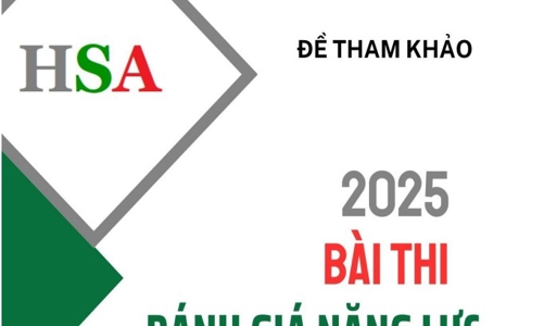 Đề minh họa thi đánh giá năng lực năm 2025 của Đại học Quốc gia Hà Nội