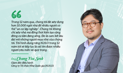 N.H.O hướng tới tạo dựng 20.000 căn nhà tại Việt Nam